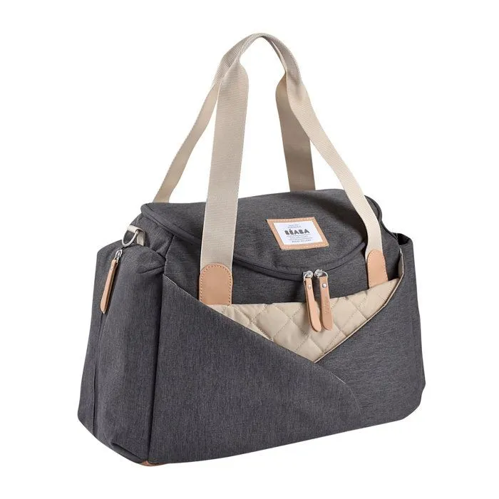 Sac à langer Sydney II - Gris Chiné foncé-1