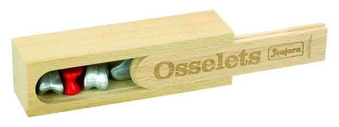Jeu de société traditionnel - JEUJURA - Osselet - Mixte - Intérieur - Marron-2