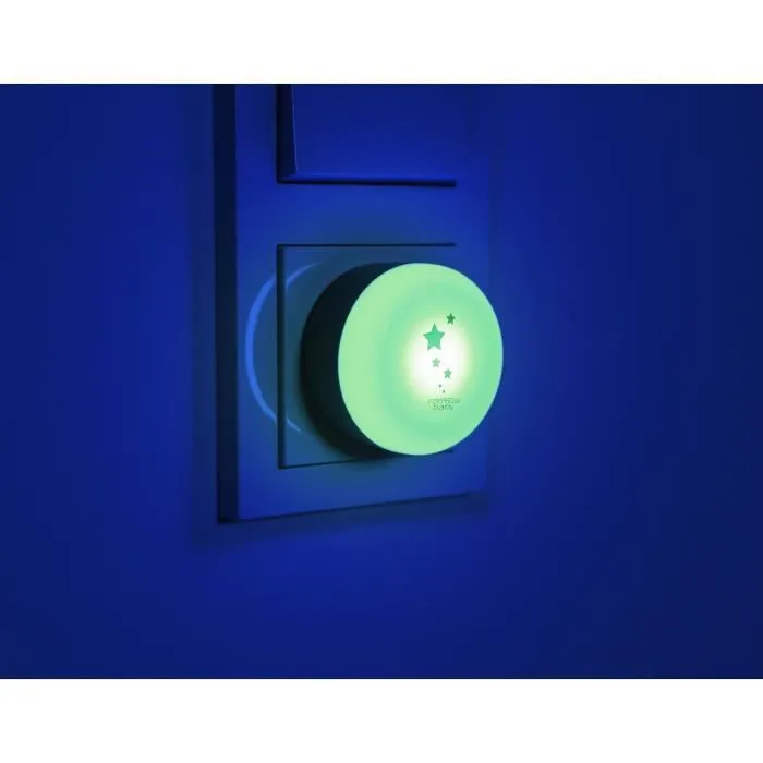 FORMULA BABY Veilleuse automatique LED multicolore - branchement prise murale-3