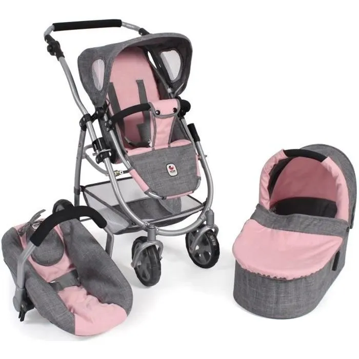 La poussette combinée pour poupée 3 en 1 EMOTION "ALL IN" - Coloris 15-0
