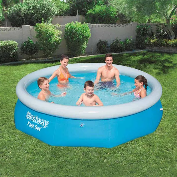 Bestway Piscine gonflable Fast Set Rond 305 x 76 cm 57266, piscine gonflable, piscine hors sol, piscine d'extérieur, 3202416-0