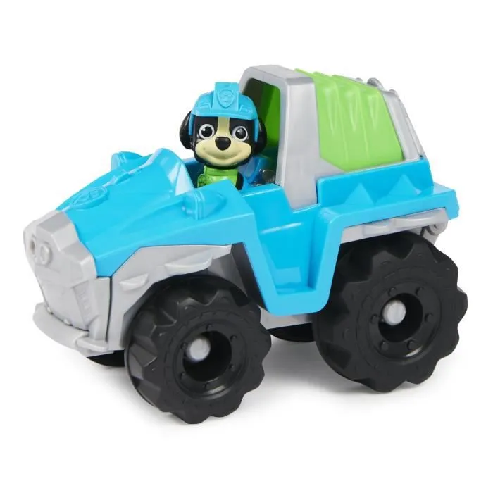 Véhicule Pat' Patrouille avec figurine Rex - PAW PATROL - 15 cm - Pour enfant dès 3 ans-2