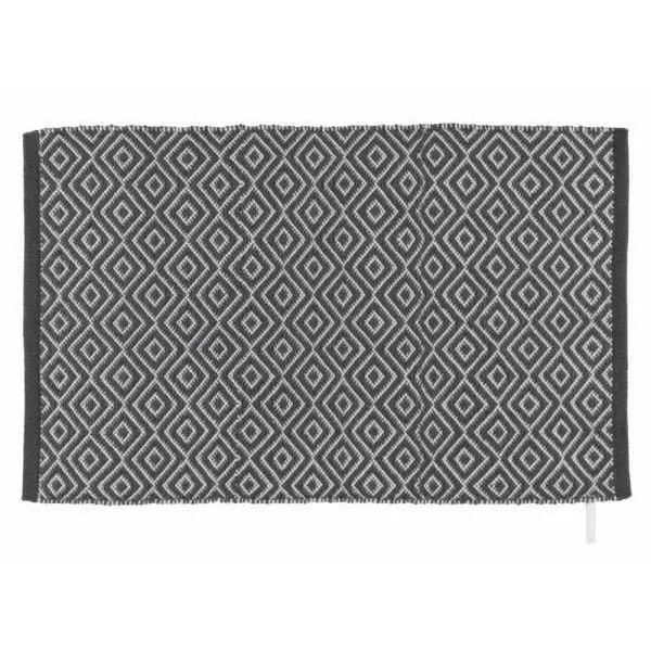 WENKO Tapis de bain Turpan, tapis salle de bain antidérapant, en bouteille plastique recyclée, Polyester, 50x80 cm, multicolore-0