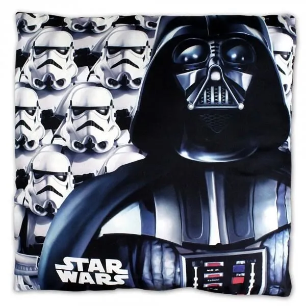 Coussin - Star Wars - 35 x 35 cm - 100% polyester - Confortable - Idéal pour enfants-0