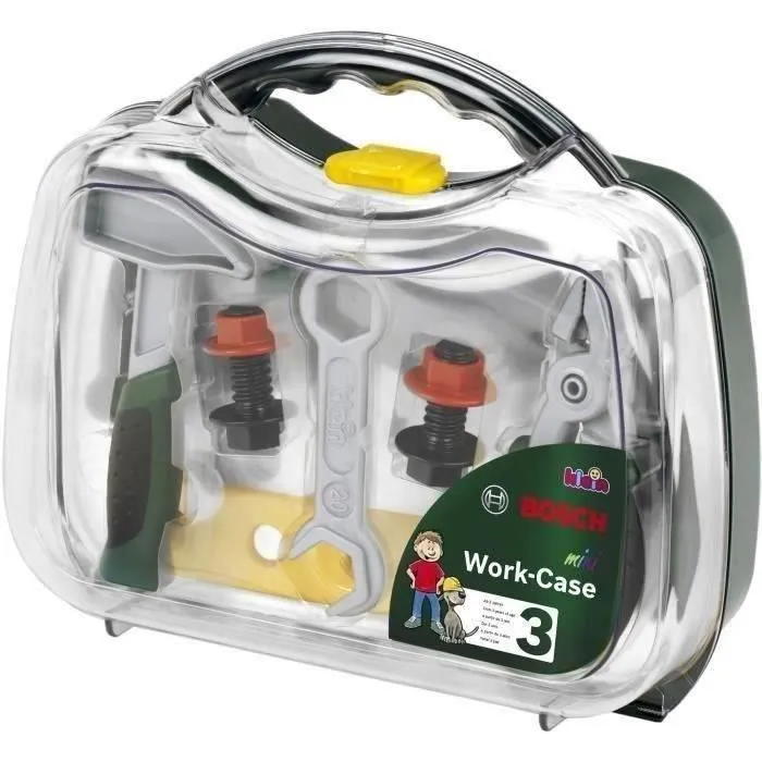 Mallette outils transparente Bosch avec accessoires - KLEIN - 8452-0