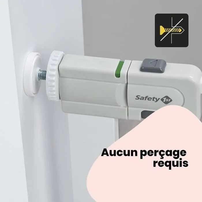 SAFETY 1ST Barrière de sécurité enfant Easy Close - Métal - 73 à 80 cm - Blanc-5