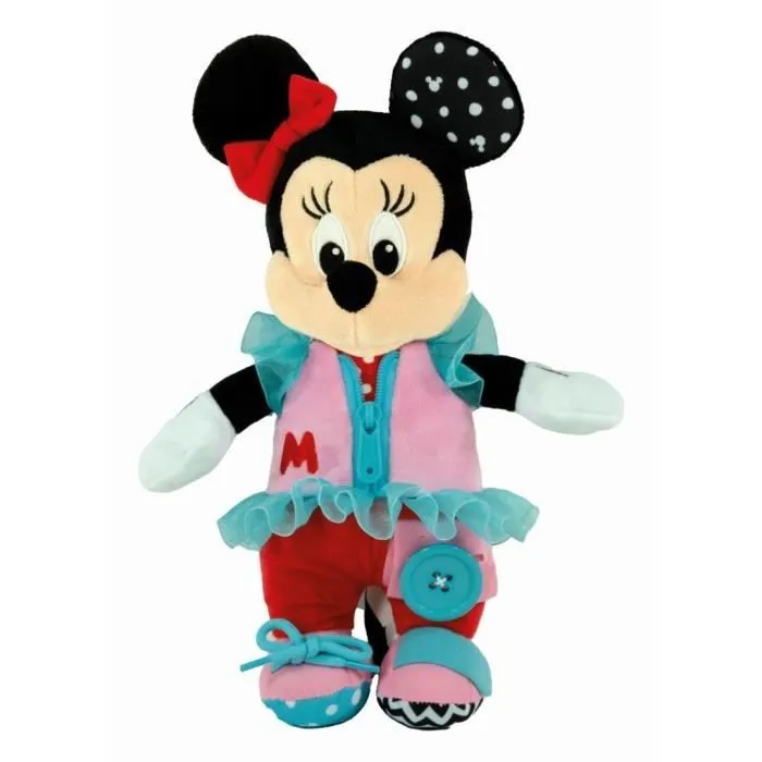 Clementoni - Montessori - Baby Minnie - Peluche à Habiller-0