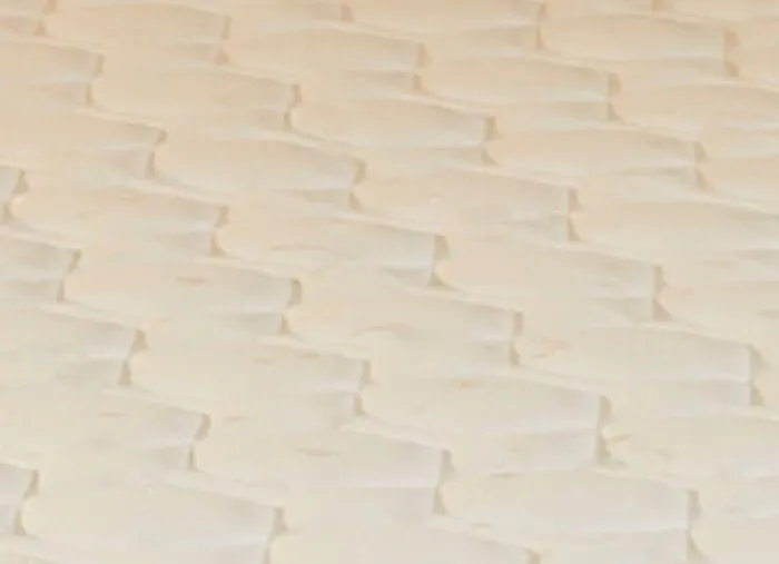 Lot de 2 Matelas 70x190 à Mémoire de Forme 65 Kg-m3 + 2 Alèses x 23,5 cm Très Ferme + 2 Oreillers Visco - 7 Zones de Confort - A-3