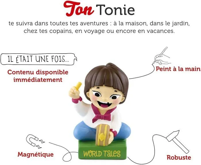 Figurine Tonie - tonies - Contes du monde - Contes de Corée - Audio - 3 ans et plus-1