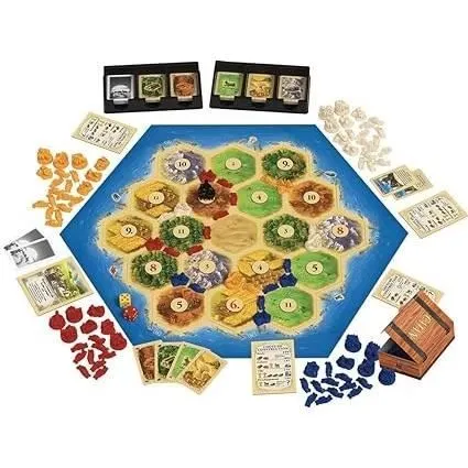 Kosmos | Catan : Big box | Unbox Now | Jeu de société | À partir de 10 ans | 3 à 4 joueurs | 75 minutes-5