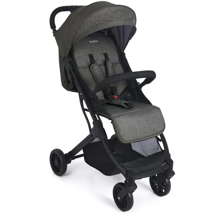 Poussette naissance ultra compacte TROTTINE Kentucky DarkGrey-0