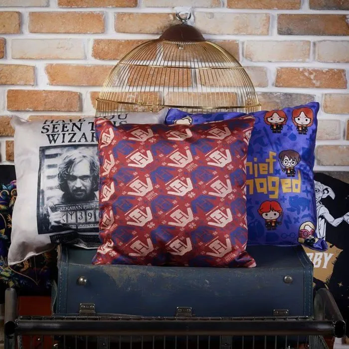 Coussin - HOMADICT - Mario - Tête Mario - Doux - 40x40 cm - Multicolore-3