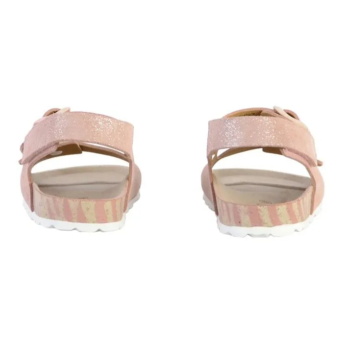 Sandales - KICKERS - Sunyva - Cuir - Rose - Fermeture à scratch-3