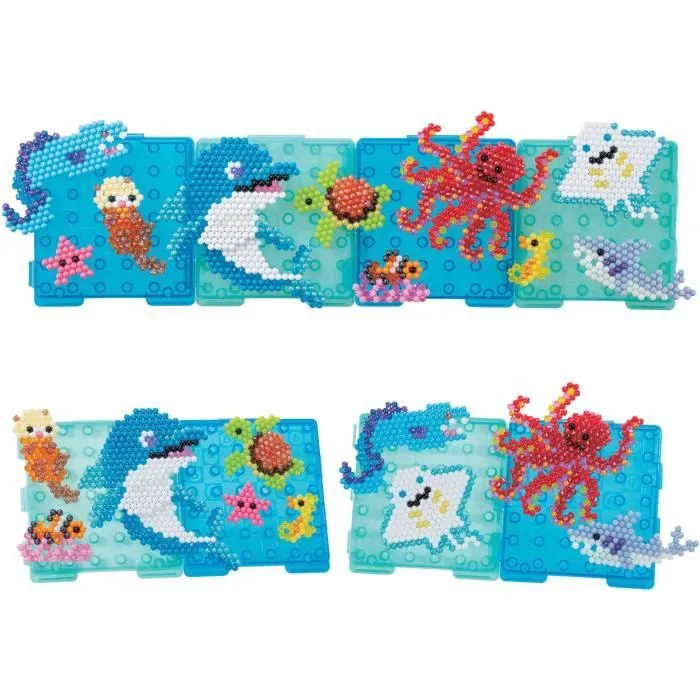 Coffret création - AQUABEADS 35046 - La vie aquatique-2