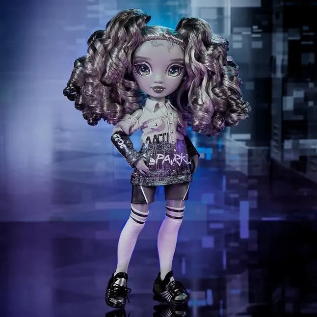 Poupée Rainbow High - Shadow High Doll Série 1 - Nicole Steel (Titanium) - Gris - Enfant - 6 ans et plus-3