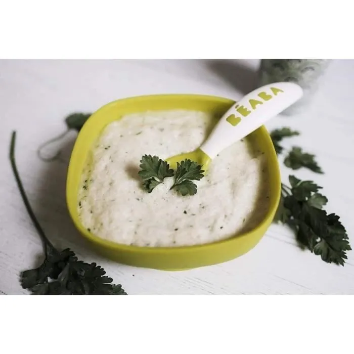 BÉABA, Set Premiers Couverts ergonomiques, 6 Cuillères et 4 Fourchettes, Manche court et arrondis, Prise en main facile pour Bébé-2