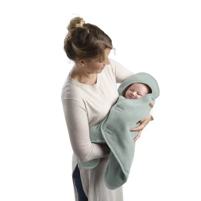 Babynomade® double polaire Vert sauge-3