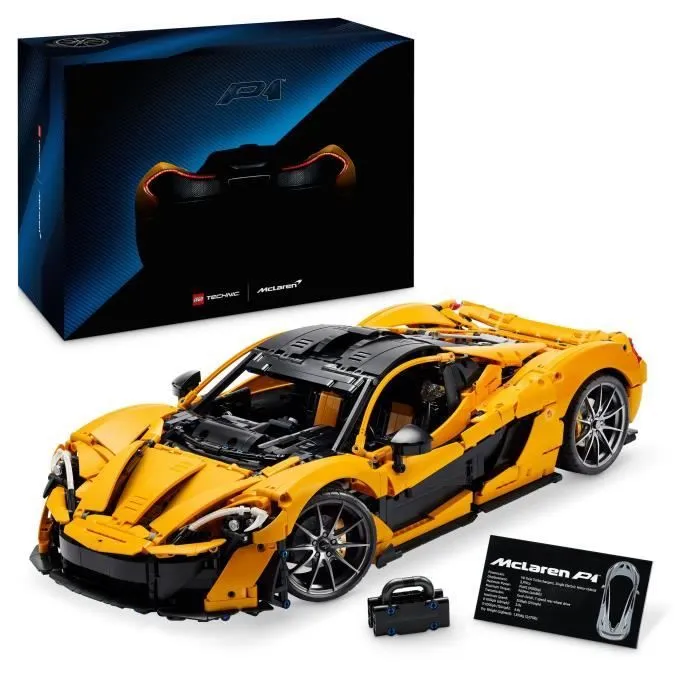 LEGO® Technic 42172 McLaren P1 -Kit Maquette Hypercar pour Adultes Passionnés de Véhicules-0