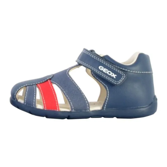 Sandales Enfant - GEOX - Elthan - Bleu - Scratch - Confort exceptionnel-0