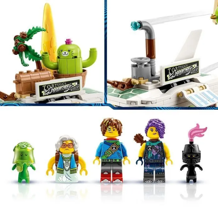 LEGO® DREAMZzz 71456 Le Van Tortue de Mme Castillo, Jouet de Camping-Car 2-en-1, avec Mateo et Zoey-3