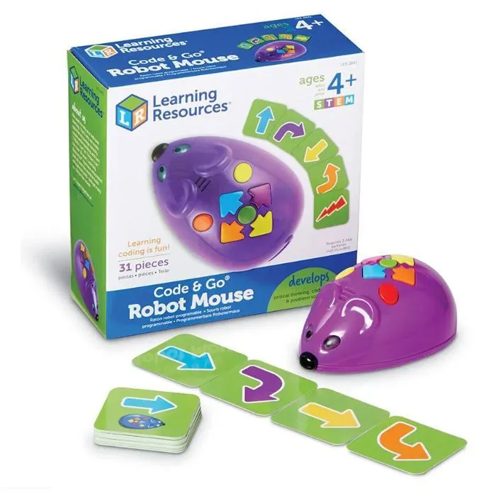 Jouet - LEARNING RESOURCES - LER2841 - Souris Robot - Initiation au STEM-3