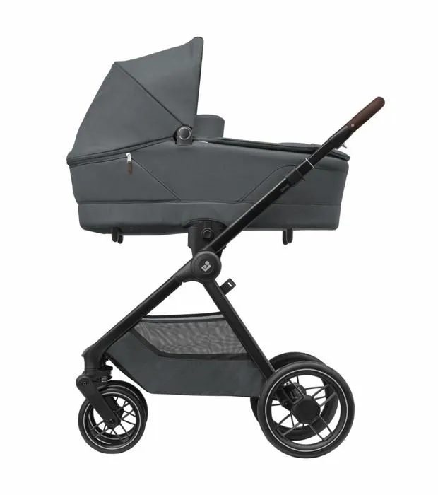MAXI-COSI poussette Duo Oxford Plus, avec nacelle bébé Sense, de la naissance à 4 ans (22kg), Graphite-3