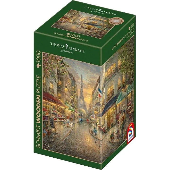 Schmidt Spiele - Puzzle en bois Paris pittoresque 1000 pcs - SCHMIDT-3