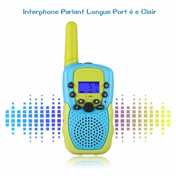 Talkie-walkie jouet Kearui - T-388-3