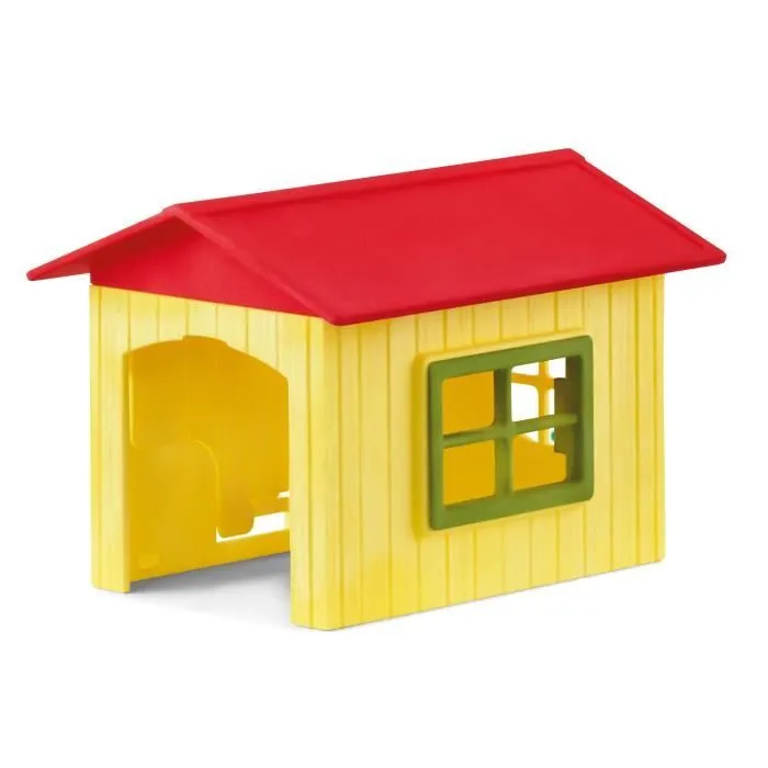 Figurine Niche pour Chien , pour enfants dès 3 ans, coffret, 18,8 x 8,2 x 14,7 cm - Schleich 42573 FARM WORLD-4