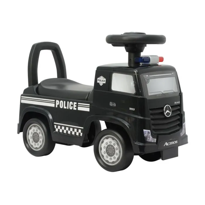 Porteur  Actros Police Noir-0
