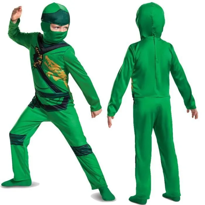 Costume pour enfant, Lego Ninjago Lloyd Carnival Costume 109-126 cm 4-6 ans-0