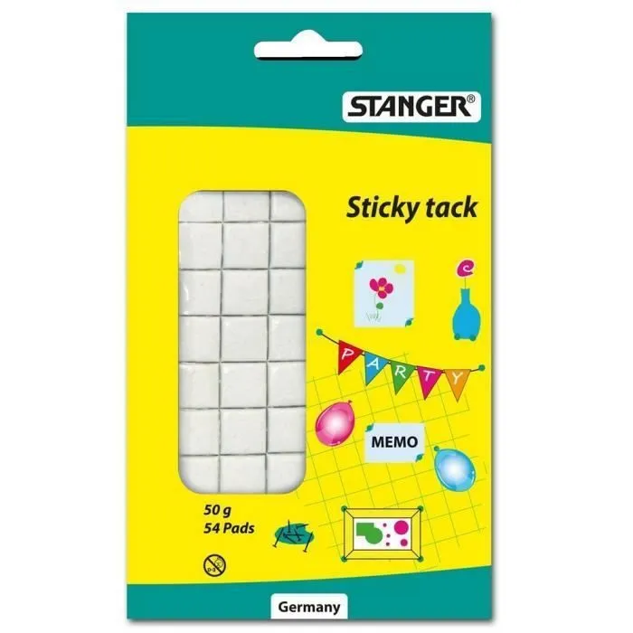 STANGER - Pàte à Fix Patafix 50 Grammes, 54 Blocs X 1,2 Cm-0