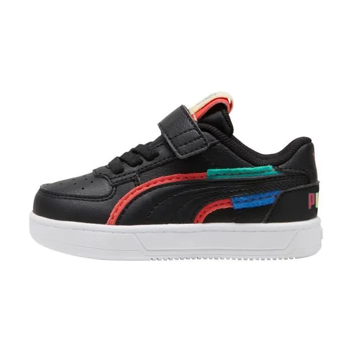 Basket à Scratch  Puma Caven 2.0 R,S,B AC+ Inf - Cobalt-Noir-Vert-0
