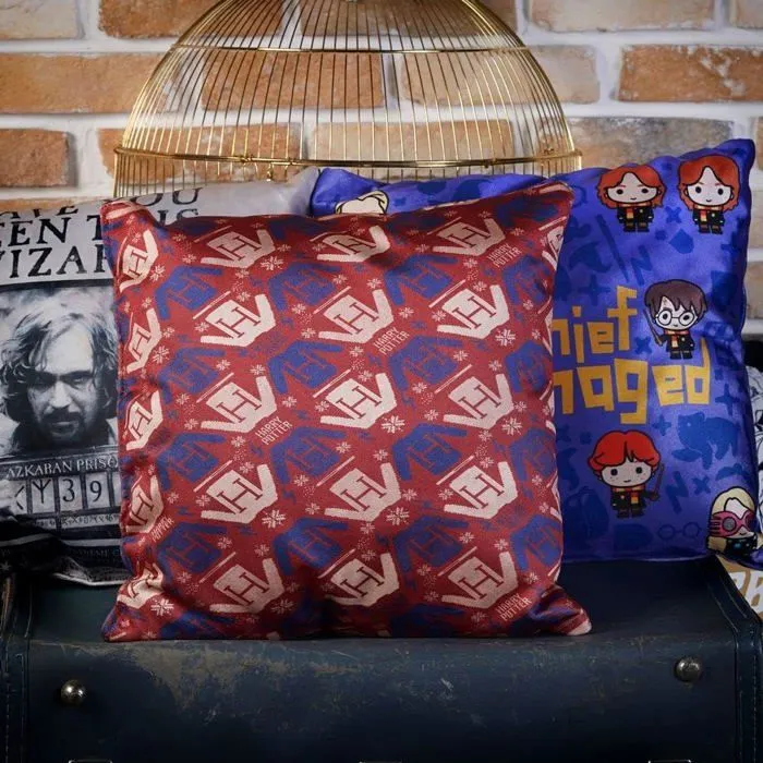 Coussin - HOMADICT - Mario - Tête Mario - Doux - 40x40 cm - Multicolore-4