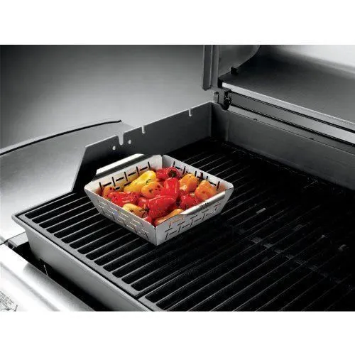 Weber 6434 Panier de Cuisson pour Légumes Acier Inoxydable-2