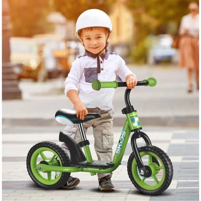 Draisienne avec repose-pieds - Vert - SKIDS CONTROL-3