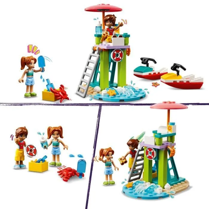 LEGO® Friends 42623 Le jet-ski de la plage - Inclut un sauveteur - Jeu éducatif enfant-2