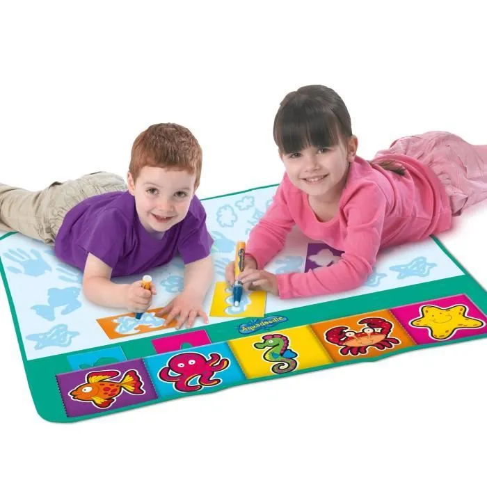 Tapis Aquadoodle - TOMY - Mon Tapis Pochoir - Jouet éducatif pour enfant de 3 ans et plus-0