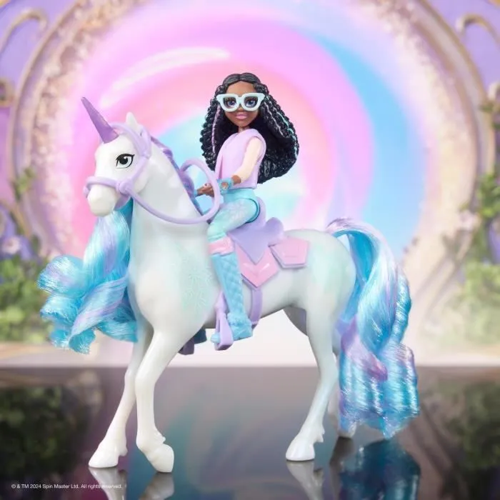 SPIN MASTER COFFRET LICORNE ET POUPEE GLACIER ET LAYLA Unicorn Academy-2
