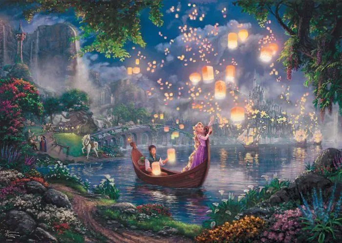 Puzzles - SCHMIDT SPIELE - Disney Raiponce - 1000 pièces-2