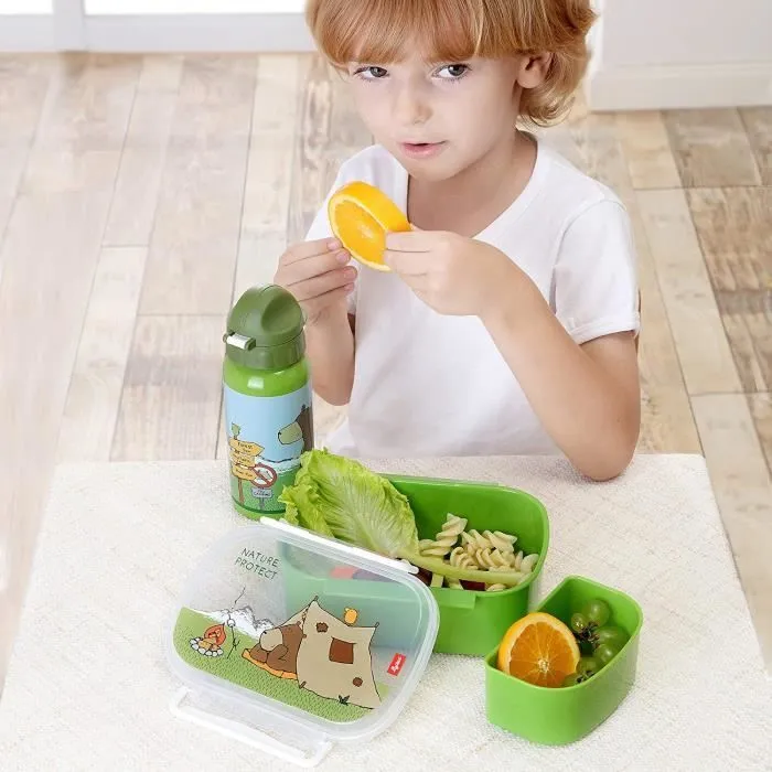Boîte à Goûter - Sigikid - Forest Grizzly - Vert - Enfant - Garçon-1