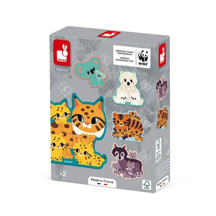 5 Puzzles Evolutifs Animaux-0