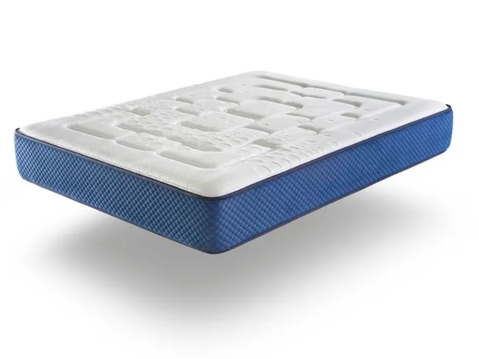 Matelas 90X190 MEMOLATEX Épaisseur 25 CM Mousse HR et Látex,Ferme, 2 Face été/hiver-0