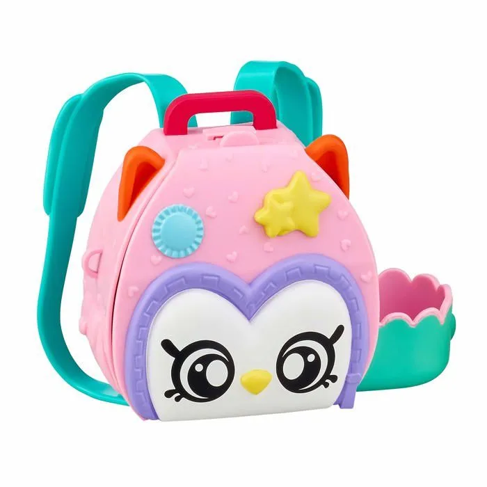Vetement - accessoire poupee Kindi kids - 50032 - Sac a Dos Chouette Petkin, , Multicolore-0