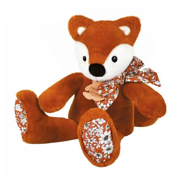 Jouet en peluche - HISTOIRE D'OURS - Copain câlin - Renard 25 cm - Orange - Mixte - 0 mois - Naissance-2