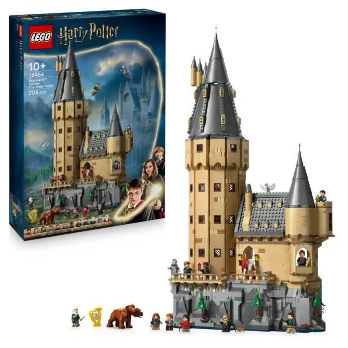 LEGO Harry Potter 76454 Le Château de Poudlard : la Tour Principale - Jeu Garçon 10 Ans-0
