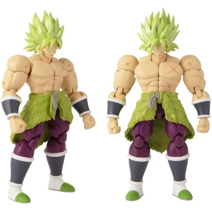 Figurine Dragon Stars - BANDAI - Broly Super Saiyan - 17cm - 16 points d'articulation-2