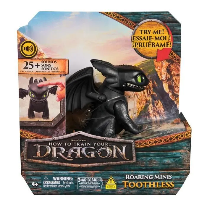 SPIN MASTER MINI DRAGON INTERACTIF KROKMOU Dragons Movie-4