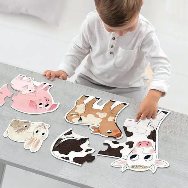 Puzzle Animaux Xxl Diset (18 pcs)-1