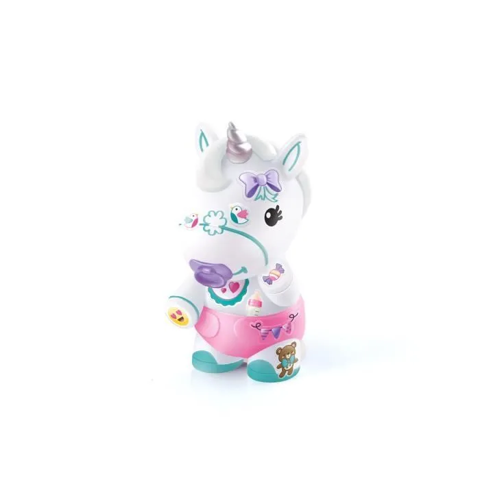 Canal Toys - La Famille Licorne, Figurines de Maman licorne lumineuse et des deux bébés à décorer - OFG 287-4
